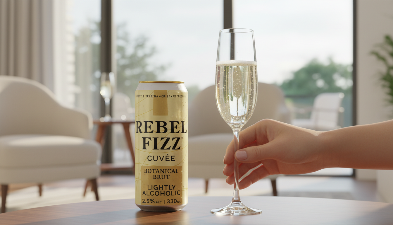 Cuvée - Rebel Fizz 2.5% Sparkling Wine Alternative  (12-48 cans)